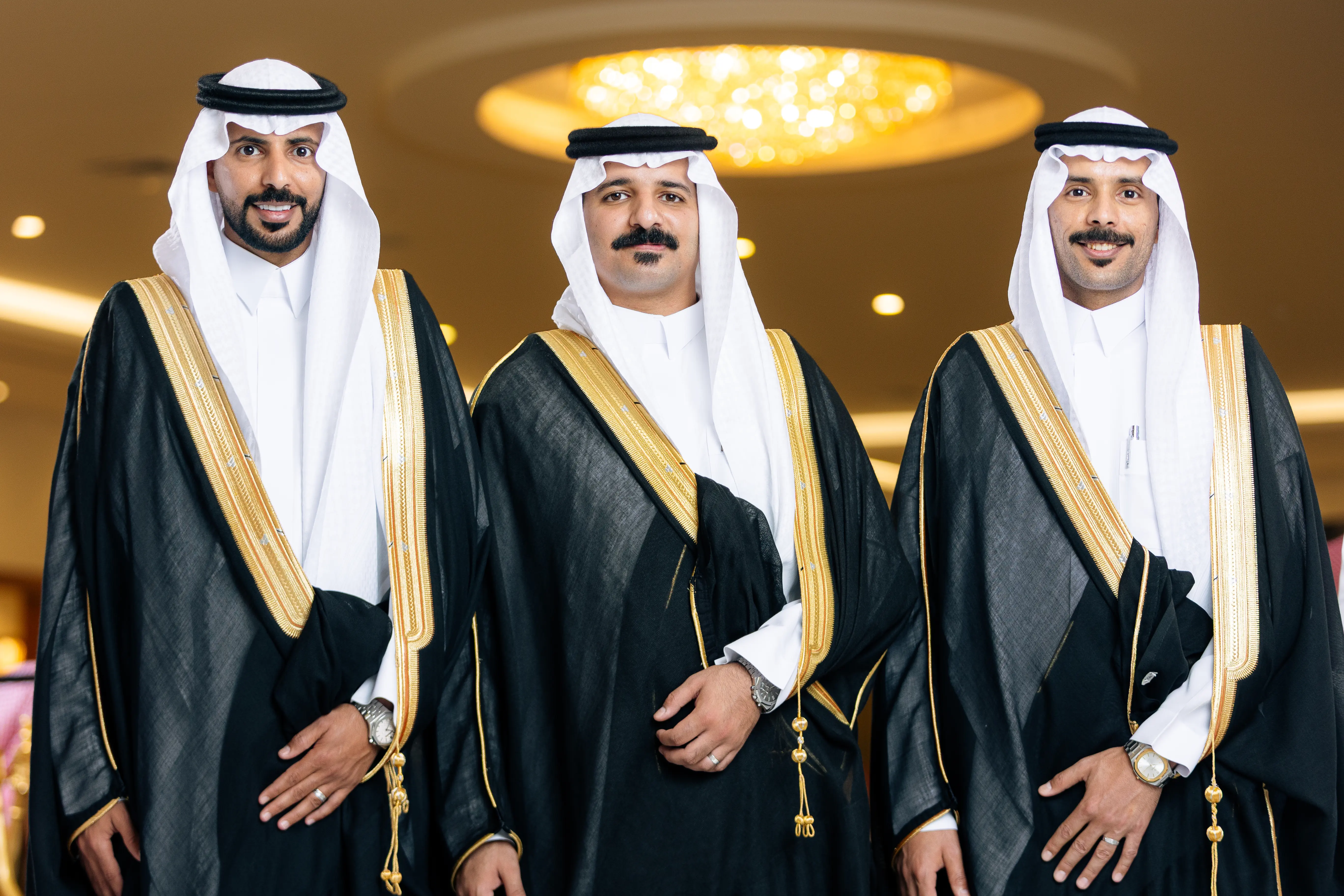 خالد بن نشمي – عبدالله عالي – حمدان عالي